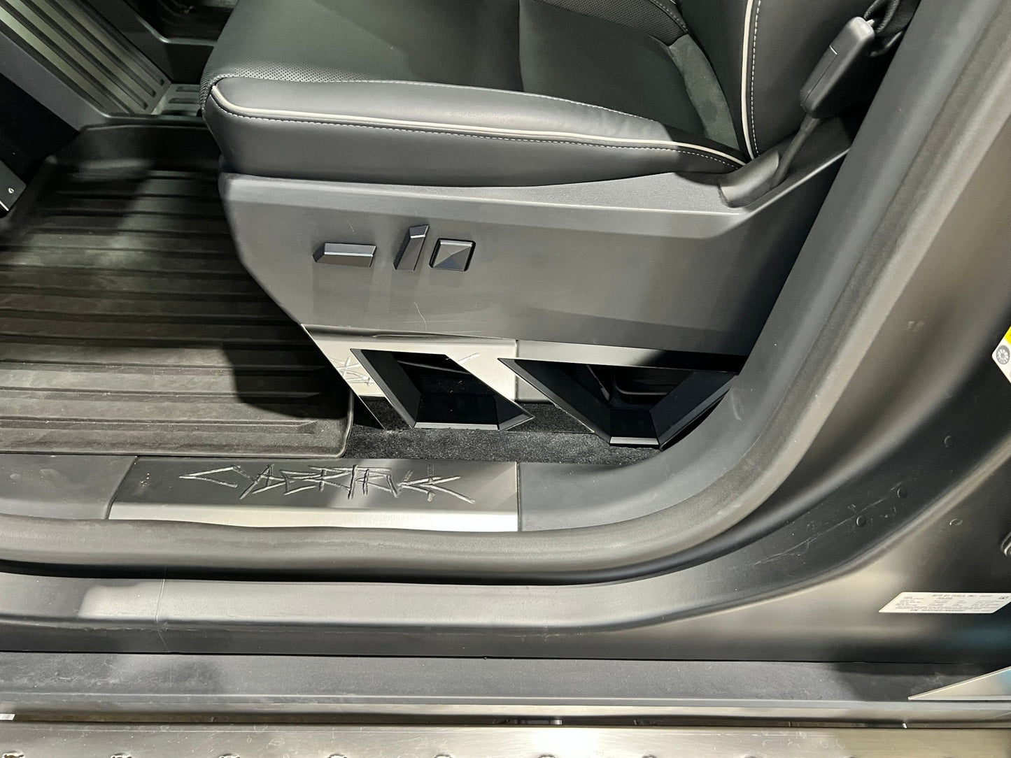 Seat Base Trim (Polished Mirror) for Cybertruck