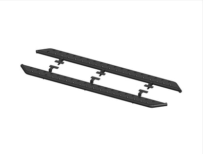 Stainless Steel Running Boards for R1T/Truck (Brushed Satin)
